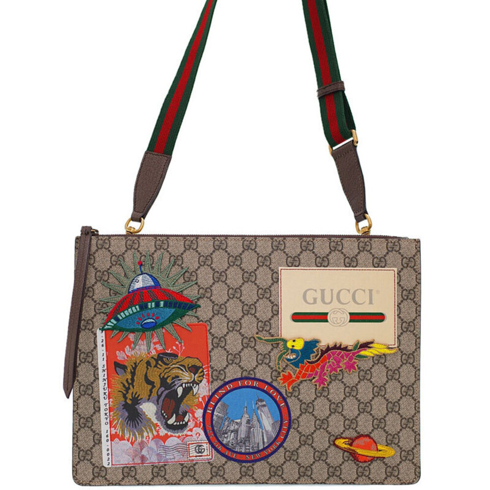Gucci GG Supreme Courier Shoulder Bag